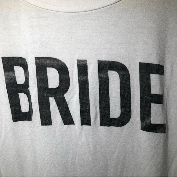 Lulu’s Bride white t shirt size small - Picture 2 of 6